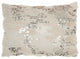 Stylish Handcrafted Beige Accent Throw Pillow