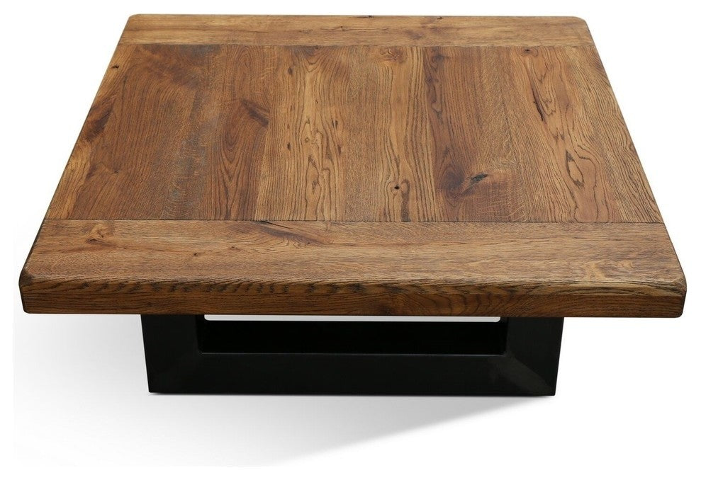 STYLE-UMI Solid Wood Coffee Table