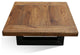 STYLE-UMI Solid Wood Coffee Table