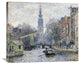 "Canal, Amsterdam" Artwork, 36" x 30"