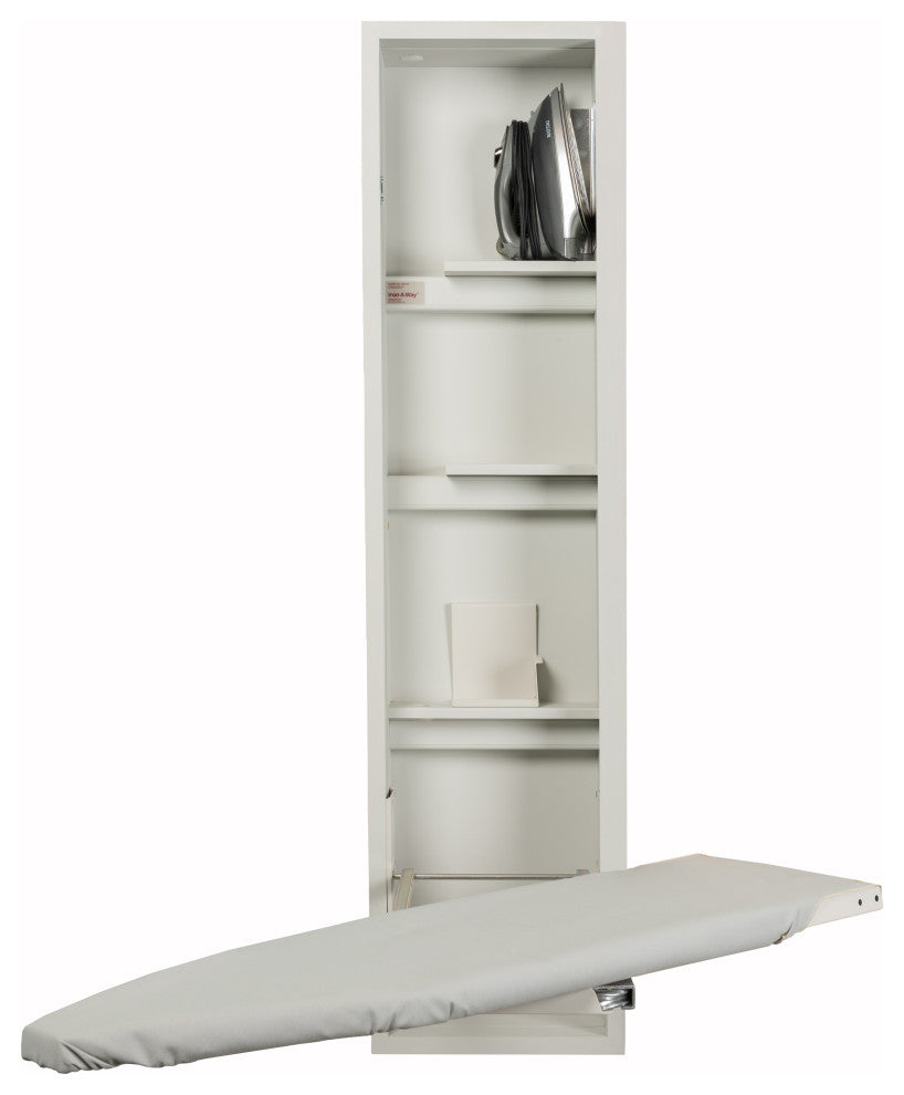Premium Swivel Non-Electric Ironing Center, No Door