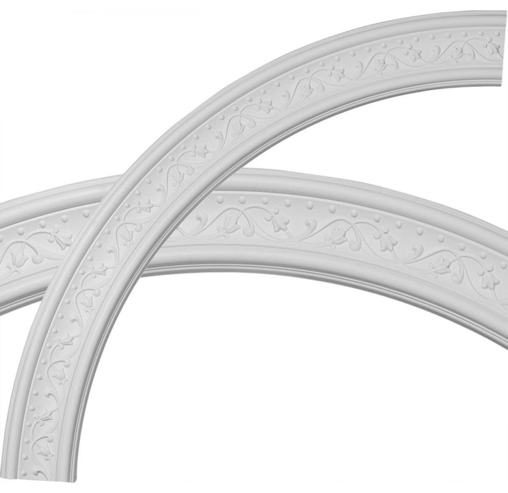 51"OD x 43"ID x 4"W x 7/8"P Marcella Ceiling Ring (1/4 of complete circle)