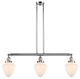 Innovations 213-PC-G661-7-LED 3 Light Island Light, Polished Chrome