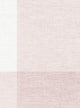 Checkered Fabric Look Large Peel and Stick Vinyl Wallpaper, Pink, 24" X 60"