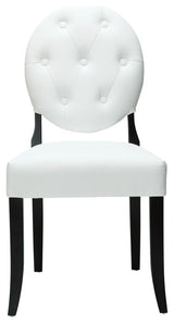 Modern Contemporary Kitchen Dining Side Chair White