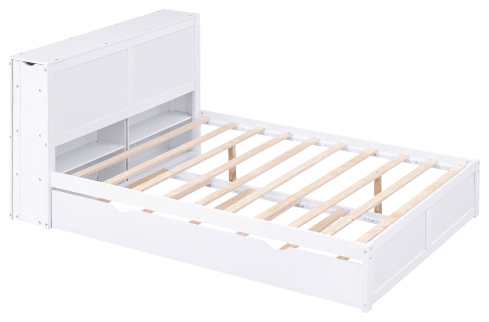 Gewnee Full Size Storage Platform Bed