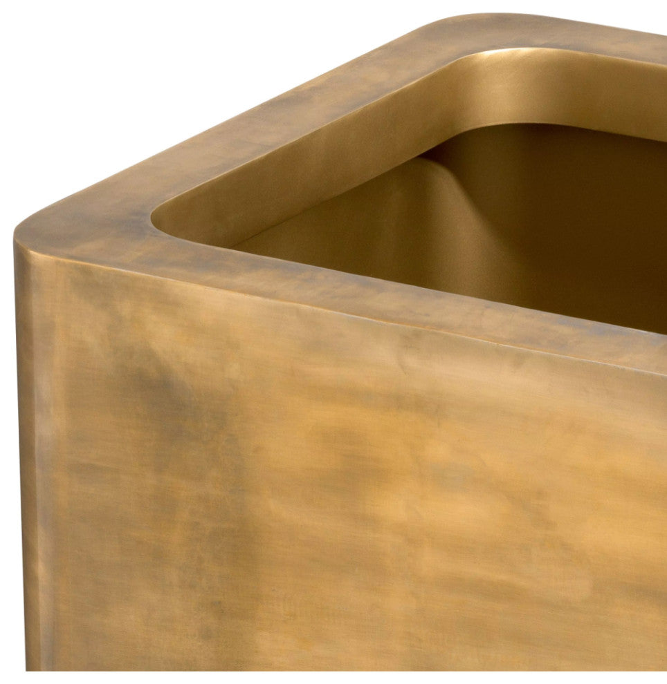 Vintage Brass Planter | Eichholtz Jasper, High