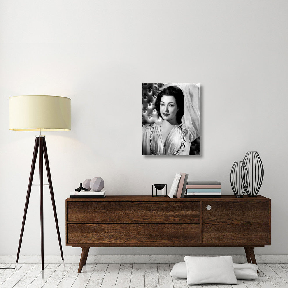 "June Duprez" Stretched Canvas Giclee by Hollywood Photo Archive, 24"x30"
