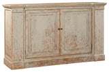Bayonne 72" Reclaimed Pine Sideboard with Distressed Gray Finish