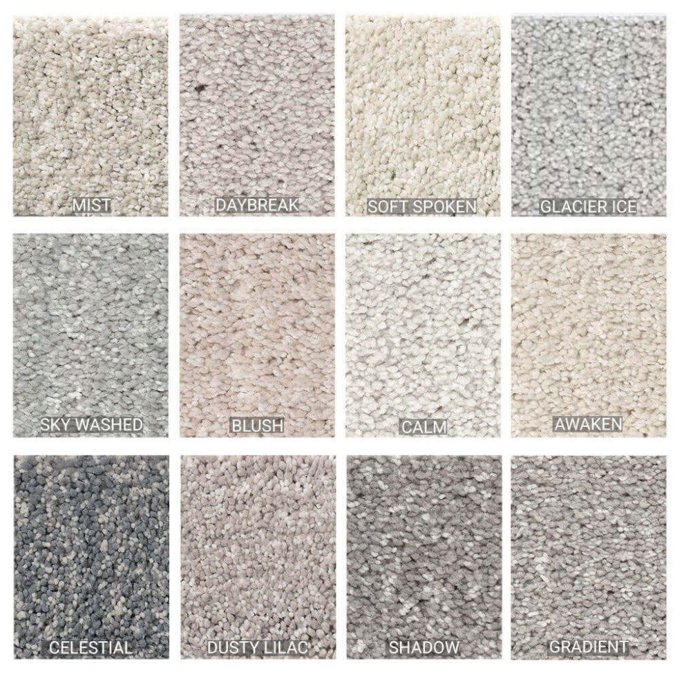 Ombre Whisper Indoor Area Rug Collection, Dusty Lilac, 4x10