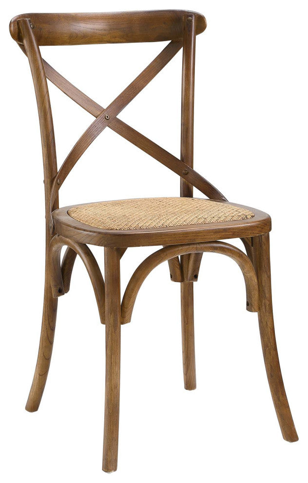 Gear Dining Side Chair, Walnut