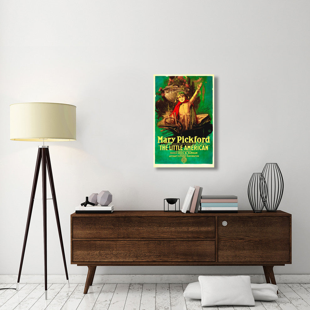 "The Little American" Stretched Canvas Giclee by Hollywood Photo Archive, 24x36"