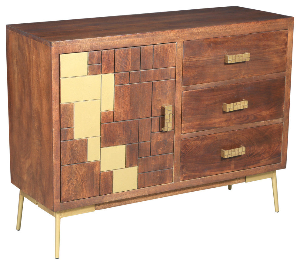 Montevideo Mango Wood Cabinet