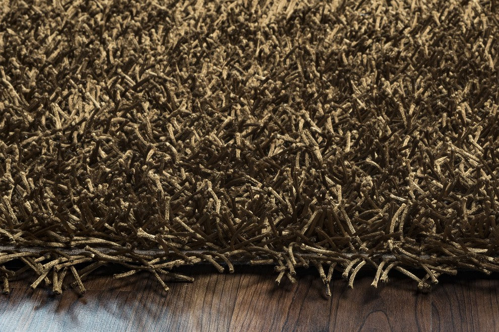 Rizzy Home Kempton KM2317 Olive Solid Area Rug, Rectangular 5'x7'