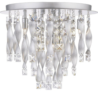 Quoizel PCTK1616C Six Light Flush Mount, Polished Chrome Finish
