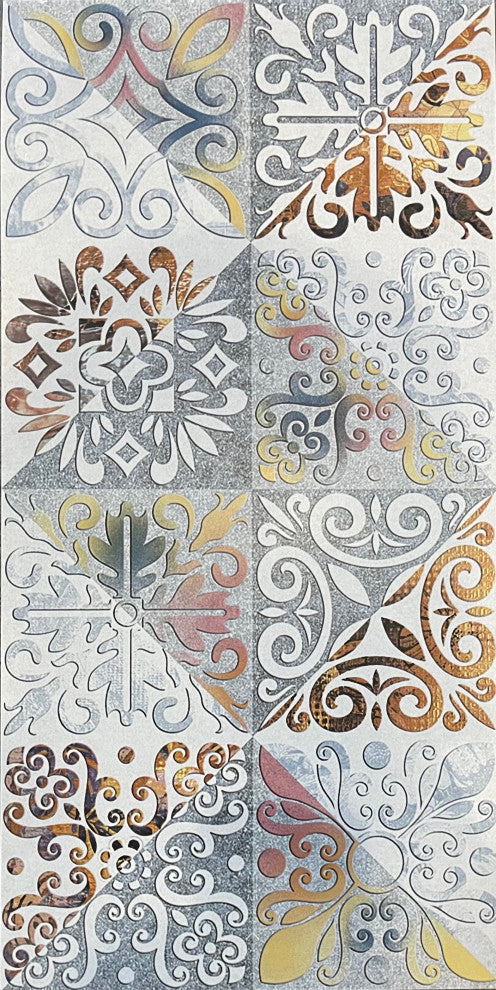 Pisa 12 x 24 Ceramic Tile for Wall in Multi-Color