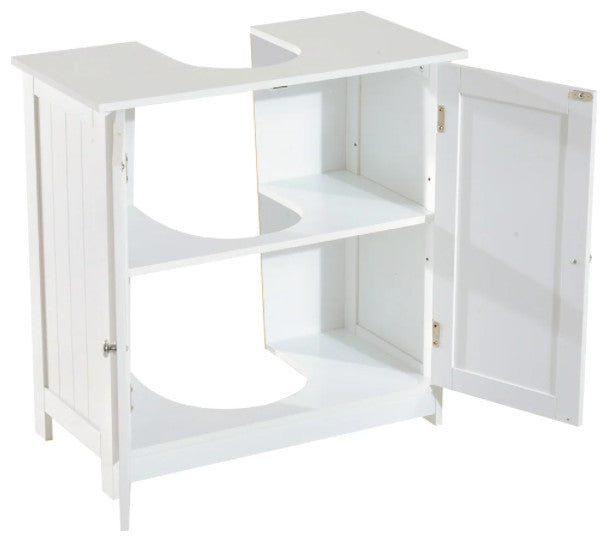 24" Pedestal Sink Bathroom Vanity Cabinet