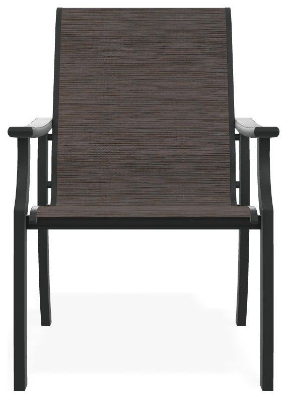 St. Catherine Sling Outdoor Armchair, James/Graphite