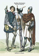 Italian Costumes: Soldiers in Armor - Fine Art Giclee Print 24" x 36"