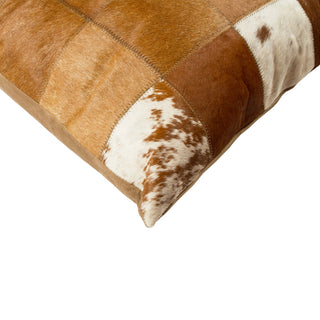 Natural Home Decor Torino Cowhide Pillow, 1-Piece