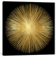 "Sunburst On Black I" by Abby Young, Canvas Print, 12"x12"