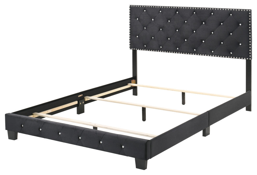 Suffolk Full Bed, Black, Full