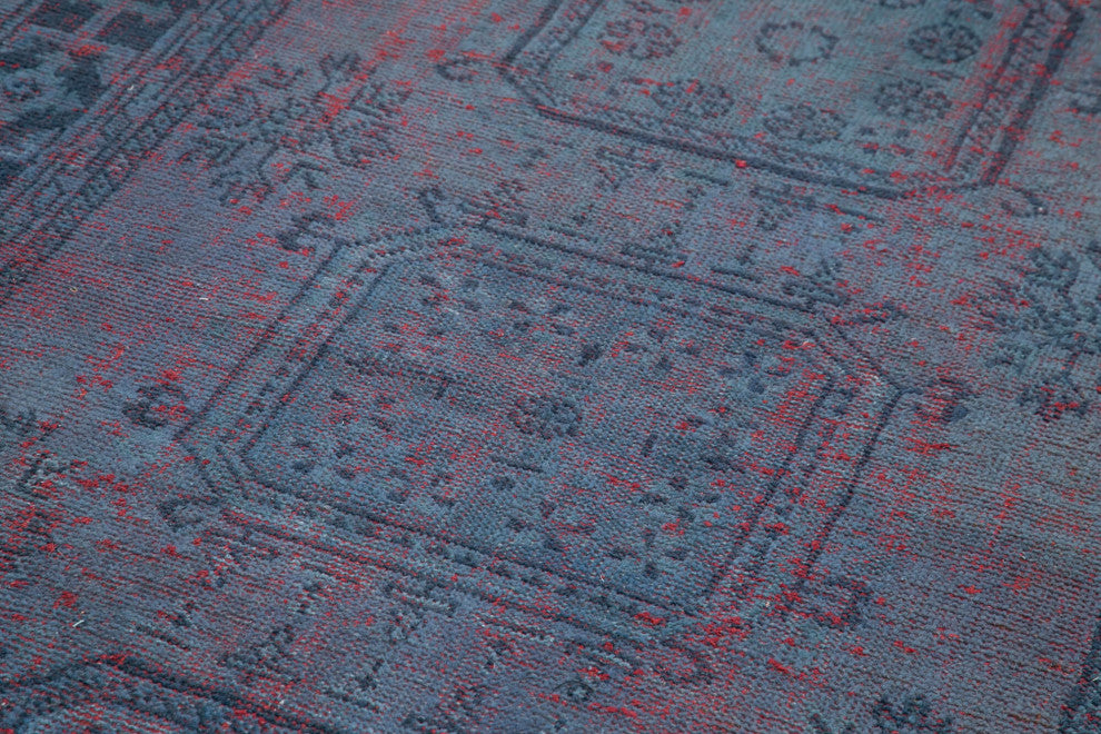 Rug N Carpet - Handwoven Turkish 4' 6" x 11' 2" Contemporary Runner Rug