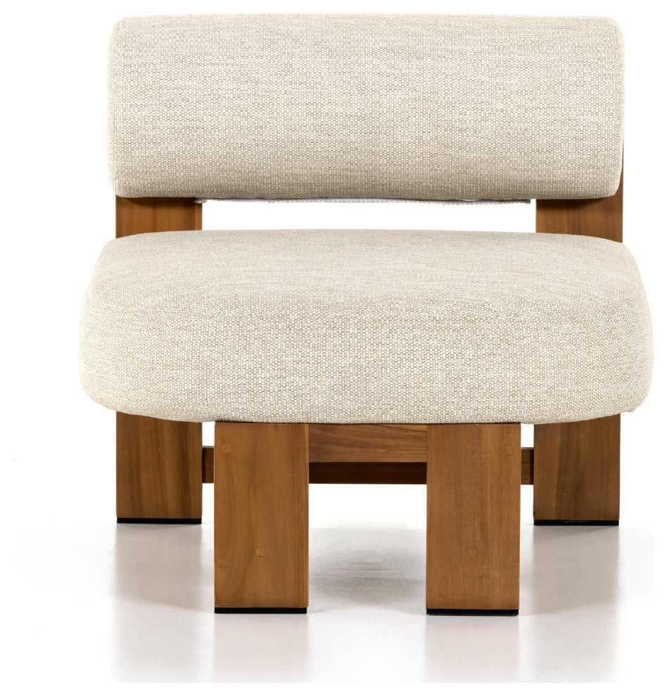 Malta Outdoor Chair-Natural Teak-Fsc