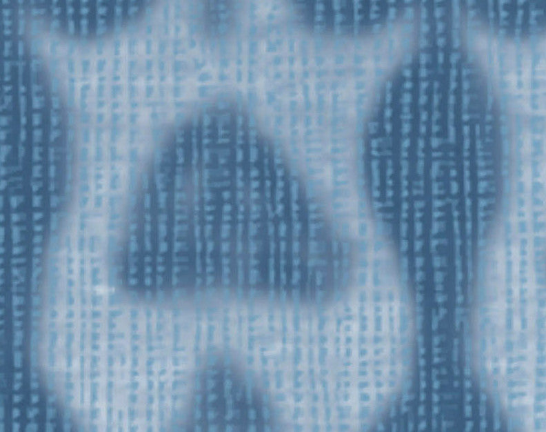 Watermark, Geometric Print Hand Towel, Blue