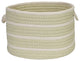 Colonial Mills Basket Poppy Basket Green Round