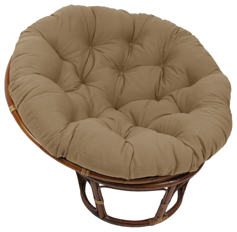 44-inch Solid Twill Papasan Cushion (Fits 42-inch Papasan Frame)