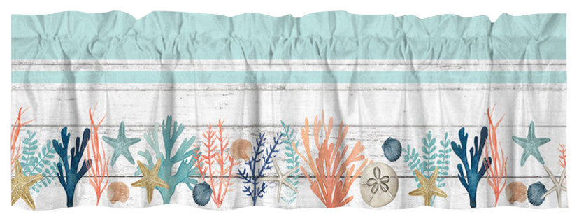 Coastal Reef Window Valance