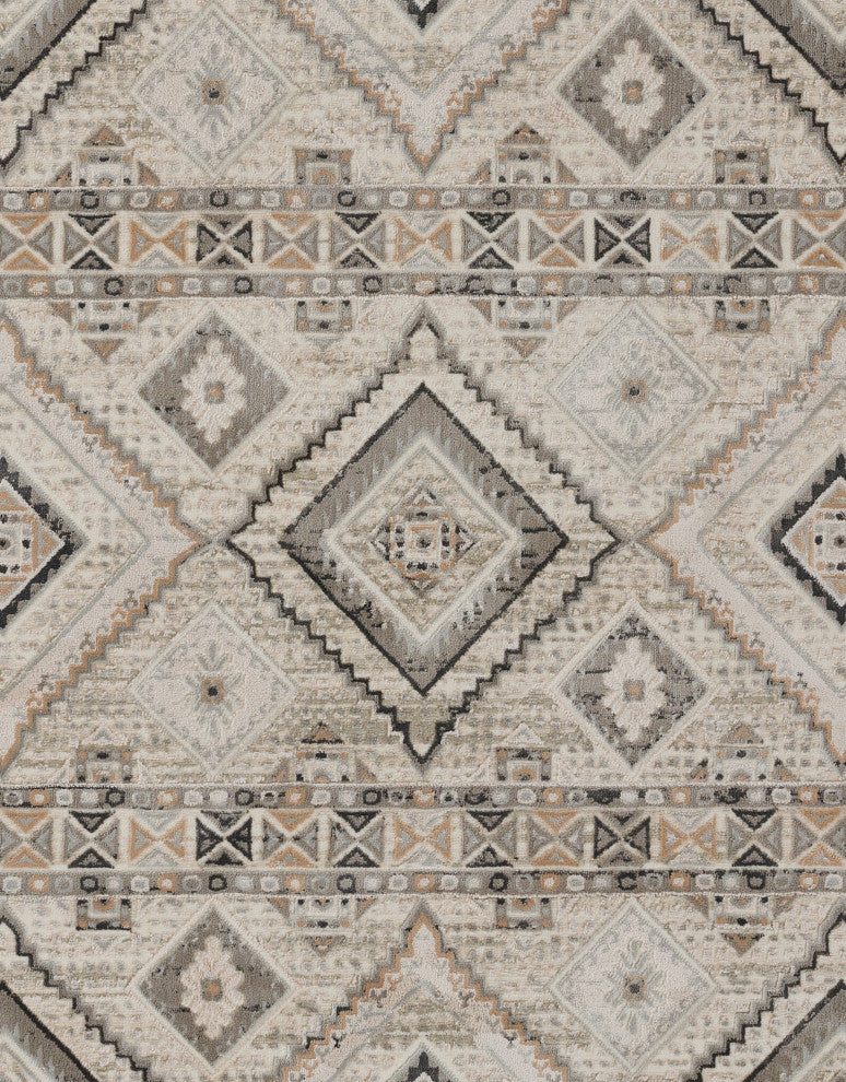Momeni Genevieve Polyester Ivory Area Rug 1'10" X 2'10"