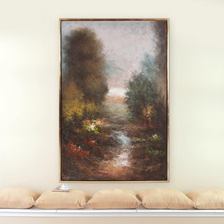 Silent River Hand-Painted Canvas Art