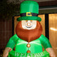 8' Lighted St. Patrick's Inflatable Leprechaun Decor