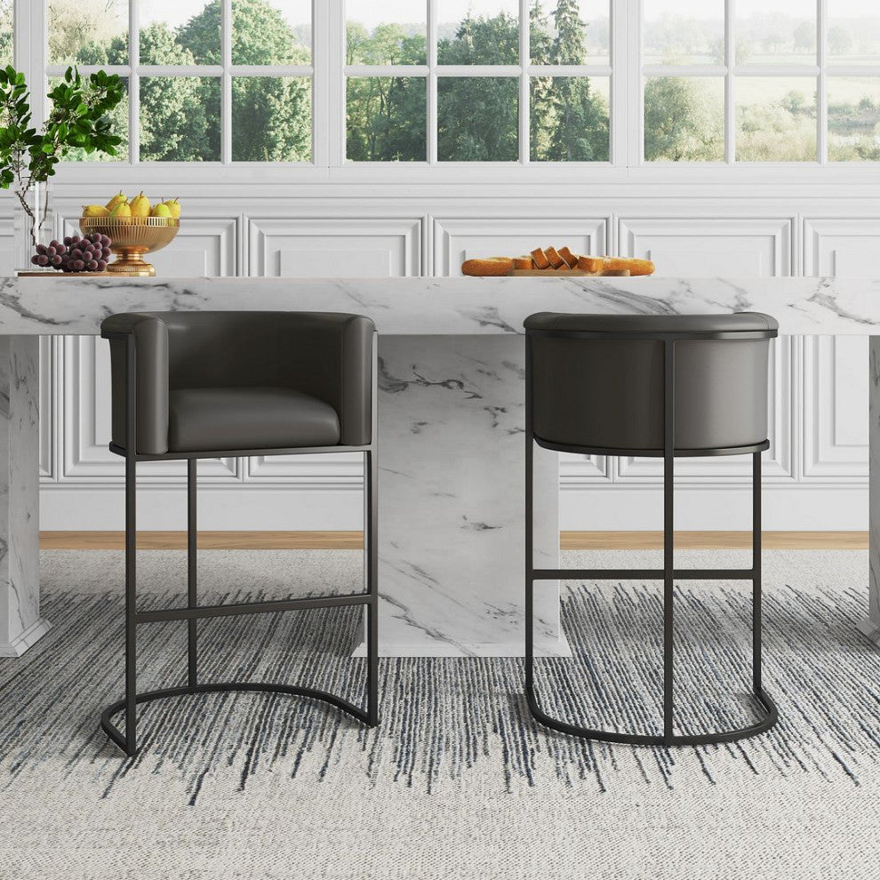 Manhattan Comfort Cosmopolitan Bar Stool, Set of 2