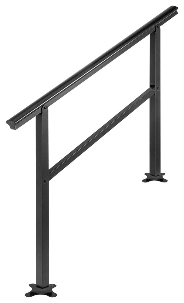 Outdoor Handrails Aluminum Stair Railing Staircase Handrail, 4ft