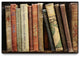 "Vintage Book Collection III" Oversized Framed Canvas, 40" x 60"