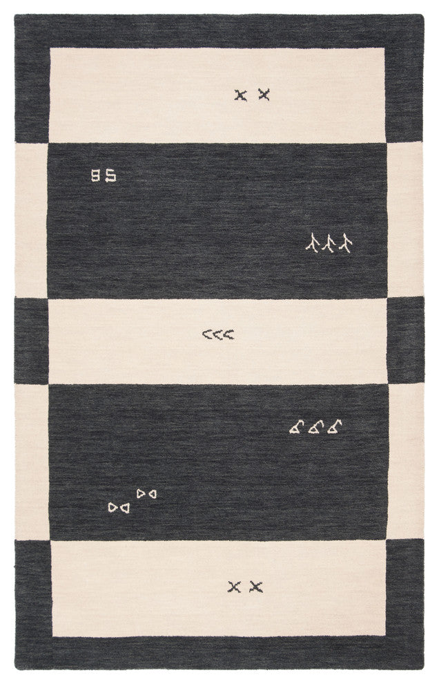 Safavieh Himalaya Collection HIM562 Rug, Cream, 8'' X 10''
