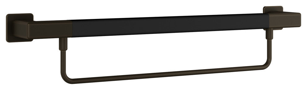 Seville 24-in Safety Bar Slip Resistant ADA Compliant 500 lb Weight Capacity, Oil Rubbed Bronze