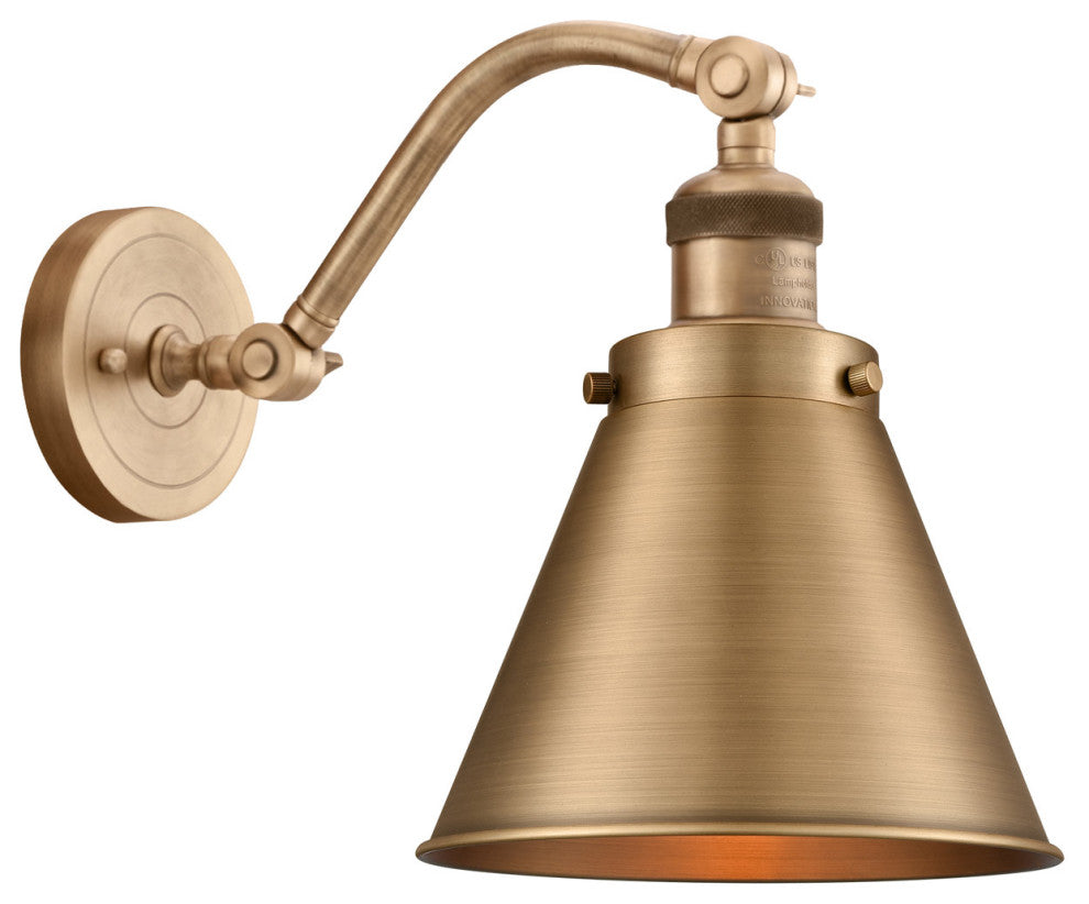 INNOVATIONS LIGHTING 515-1W-BB-M13-BB Appalachian 1 Light Sconce