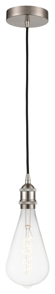 INNOVATIONS LIGHTING 616-1P-SN-BB125LED Edison 1 Light Mini Pendant