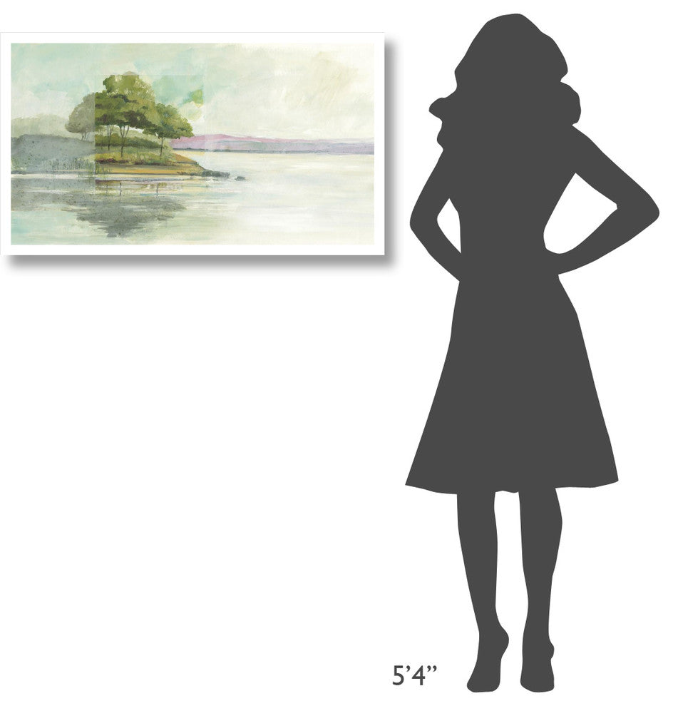 "Lake Front I" Digital Paper Print by Avery Tillmon, 38"x22"