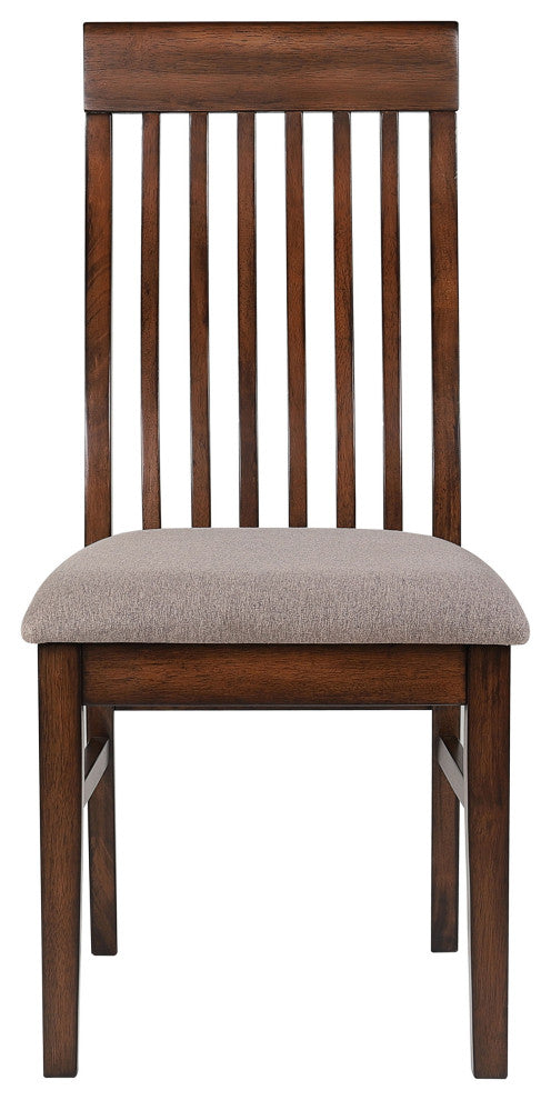 Briarwood Wood Dining Side Chair Mango Oak, Set of 2