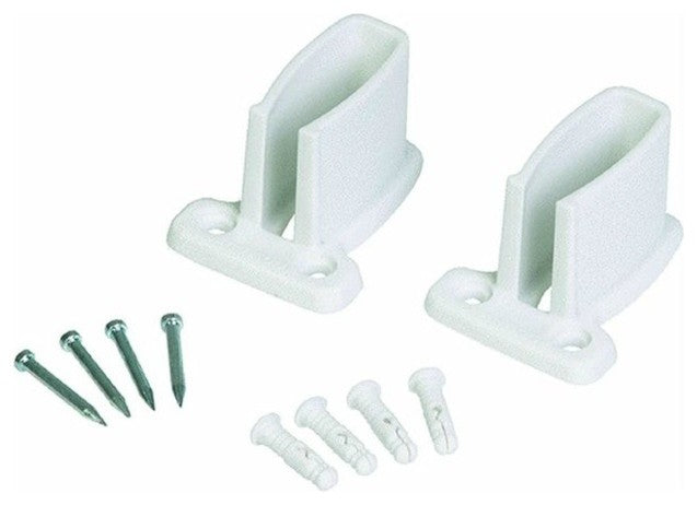 ClosetMaidÂ® 2178200 Universal Heavy-Duty Preloaded Wall Bracket, Resin