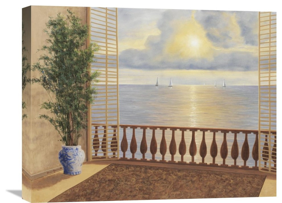 "Ocean Villa" Artwork, 24" x 20"