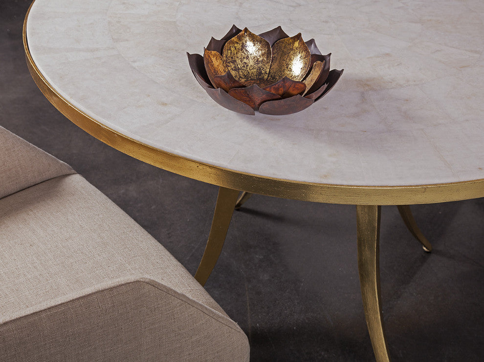 Crystal Stone Round Dining Table