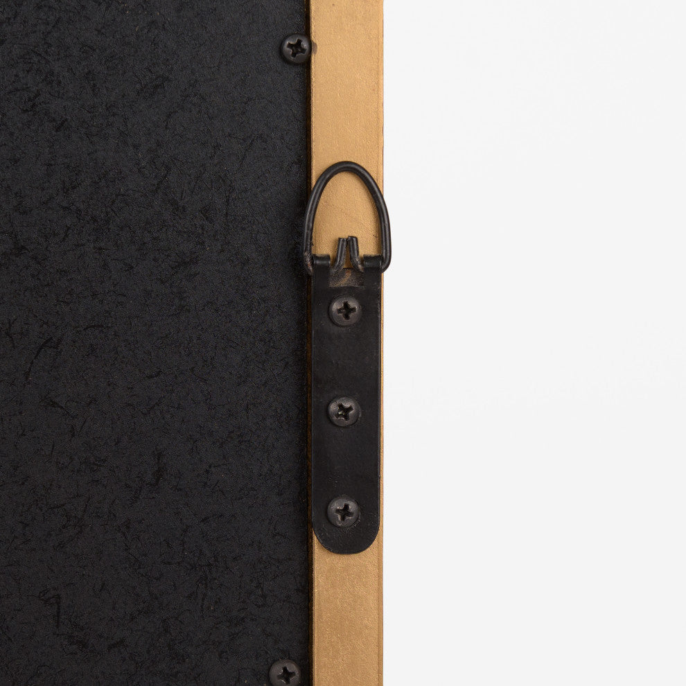 Square Notched Corner Mirror