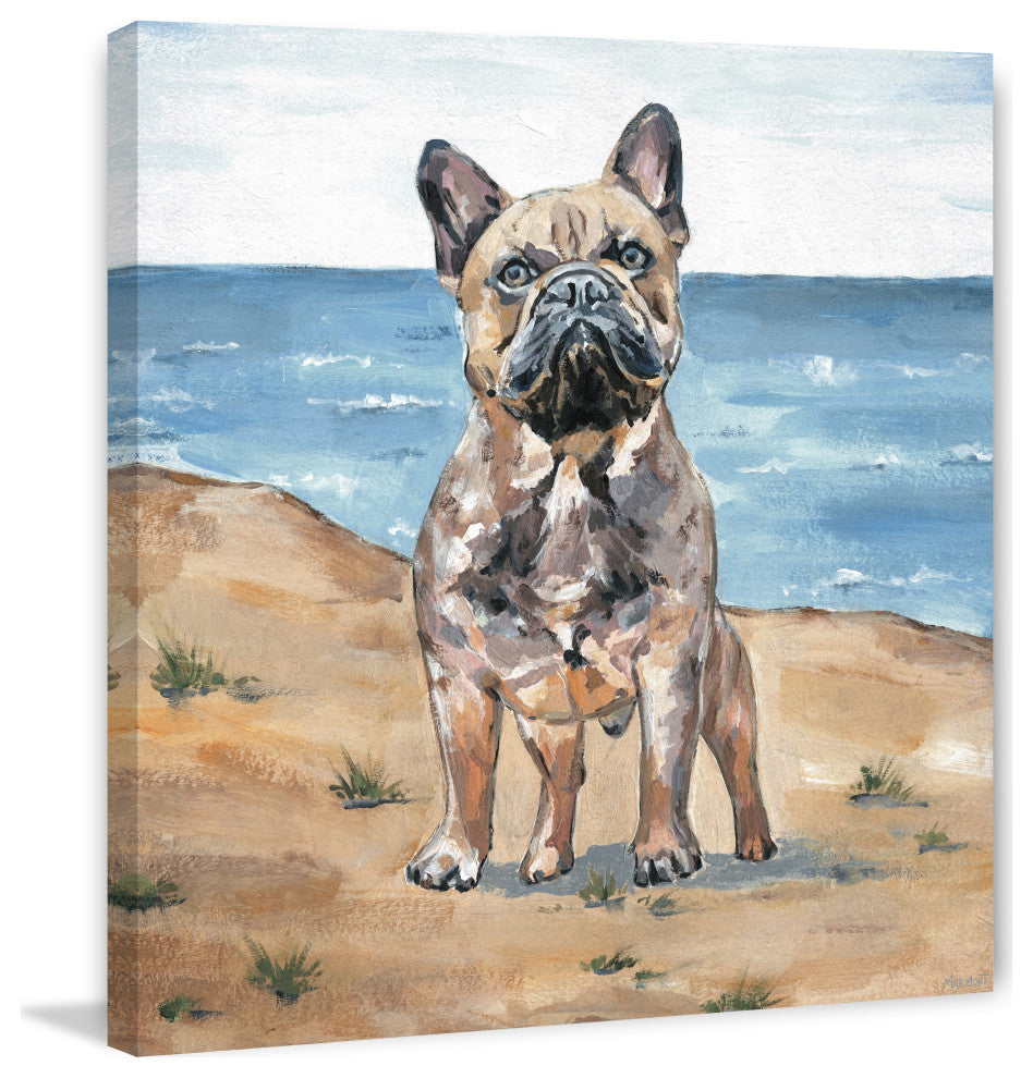 "Rookie We're Going Home" Painting Print on Wrapped Canvas, 18x18