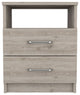 Oklahoma Night Stand, Light Gray